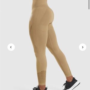 Gymshark energy seem less leggings - biscotti brown